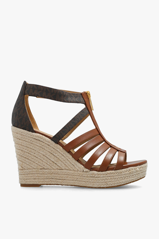 Michael michael kors desiree wedge best sale sandals